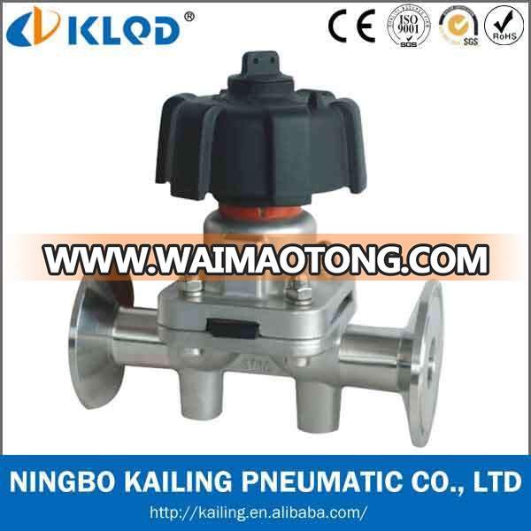 Manual Operated Pneumatic Diaphragm Valve Klgmf-15f