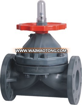 Best Factory Rpp Diaphragm Valve, Industrial Plastic Valve, PVC Valve