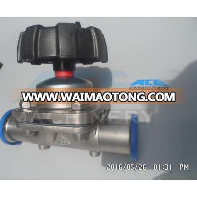 Stainless Steel Manual Hygienic Diaphragm Valve (ACE-GMF-8Y)