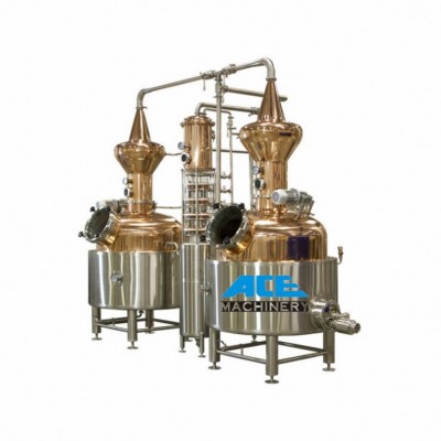 Ace Industrial Distiller With Glass Gin Basket Fractional Distillation Unit