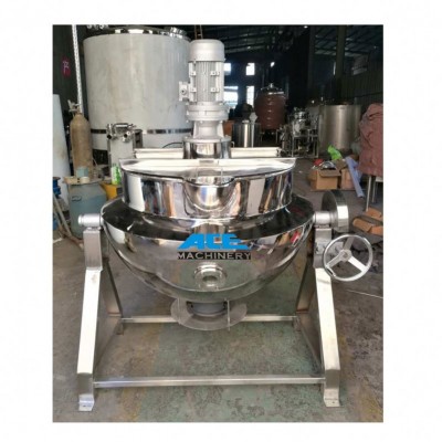 Fixed Type Blending Jacketed Kettle With Agitator